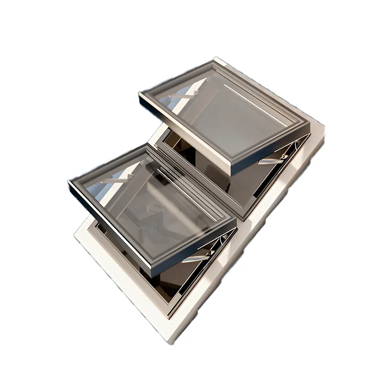 Automatic sliding roof waterproof aluminum alloy smart roof sunroof window type sunroof casement sunroof roof window