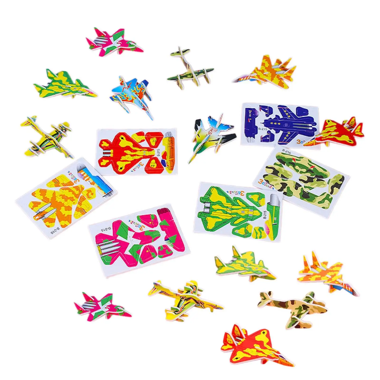 3D Cartoon Puzzles Smooth Surface Motor Skills Learn Activities Ages 3+ Early Development Educational Art Crafts Montessori Toys