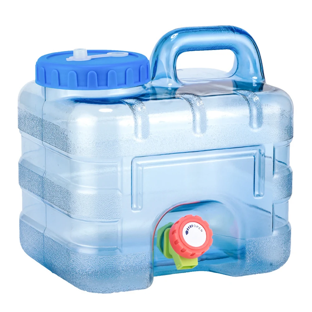 NONE 7.5/15l Trinkwasser behälter mit Zapfen auslaufs icherer Camping wassertank Wassersp eicher mit großer Kapazität für Wander autos 6