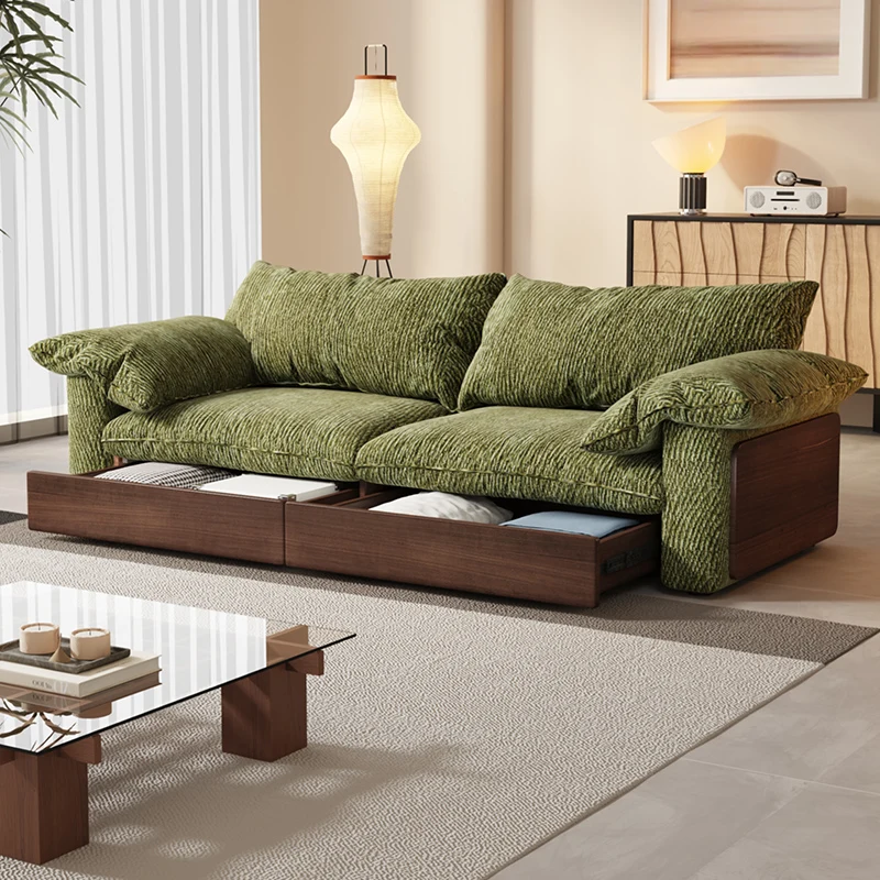 

Sofa bed retractable push-pull dual-purpose living room small apartment multi-functional overnight 2025 new solid