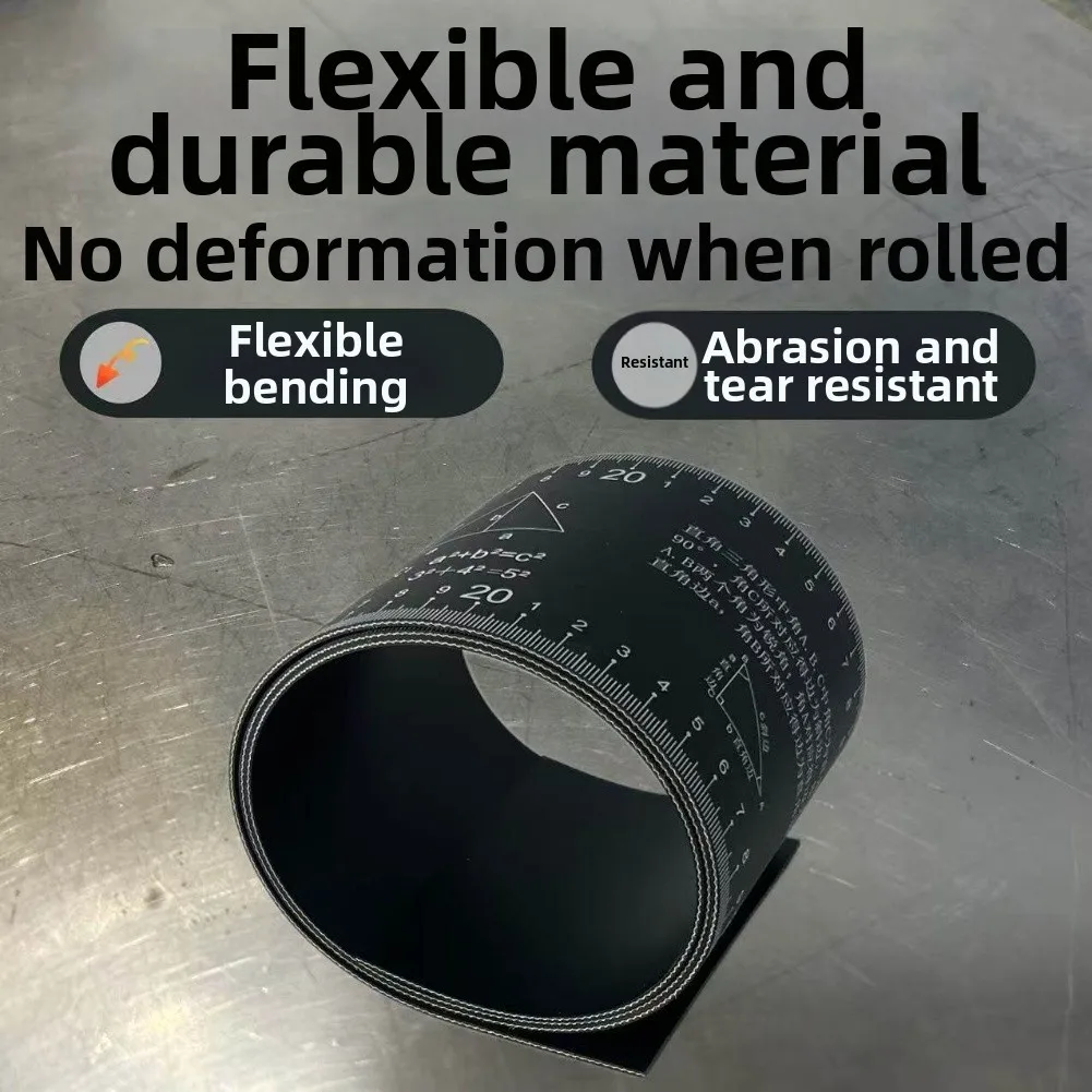 1PC PVC Pipe Diameter Measuring Tape Finely-printed Scale And Wide Measurement Range Pipe Measuring Tool For DIY Piping-Work