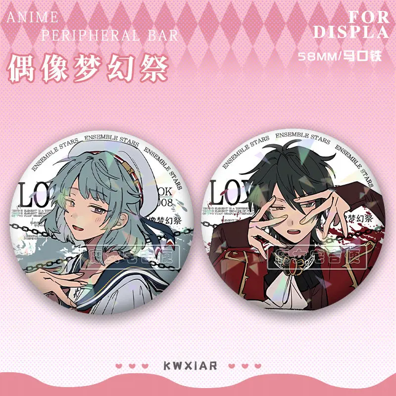 تذكار زر طية صدر لينة دبوس ، شارة قبعة الزخرفية ، أوكاوا كوهاكو ، أماجي ، هيرو ، إيتسوكي ، شو توري ، هيمييا ، هدية جمع فتاة