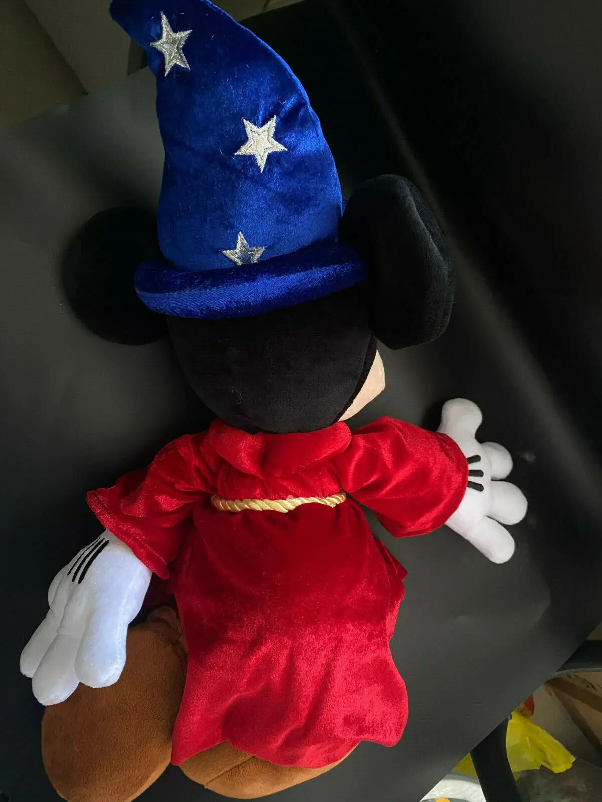 ディズニー ミッキーマウス 魔法使いの見習い ソフトぬいぐるみ ファンタジア ウィザード 50cm