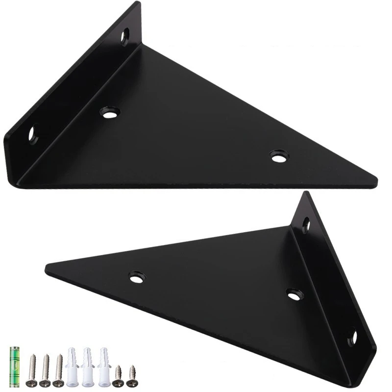 1Pc Thickened Angle Code Triangle Bracket Bracket Shelf Shelf Wall Right Angle A Word Partition Shelf Fixed Support Bracket