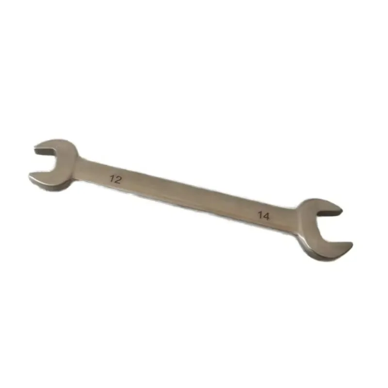 100% antimagnetic titanium double opening wrench 12 * 14mm ISO9001/ce certification Made in China Customizable