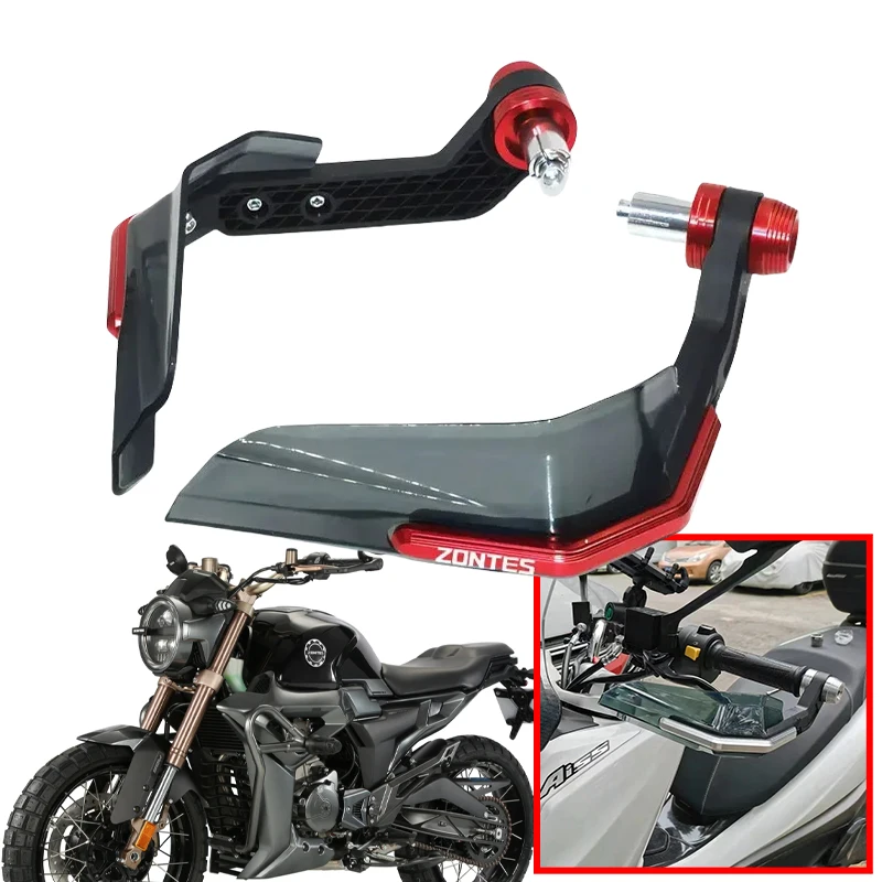 

Motorcycle Handguard Hand Bar Guard Windshield Deflector Handlebar Protector For Zontes G1-125 ZT125-G1 ZT125 ZT125-G2 ZT-125U