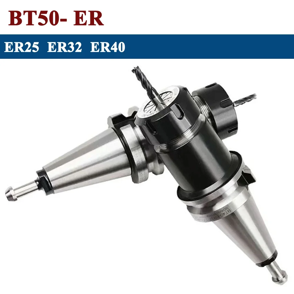 

ZCD ER32 ER40 BT50 Tool Holder ER16 ER20 ER25 ER32 ER40 100mm 200mm 300mm Keyless Collet Chuck ER Spring Collet Chuck Tool