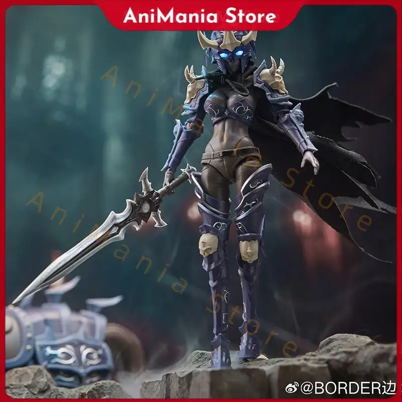 

В наличии BORDER BA-002 HELL KNIGHT SYL Lich King 1/12 сборка подвижная модель комплект коллекция игрушек Frostmourne Arthas