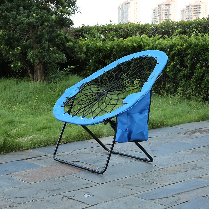 Outdoor portable folding chair, spring chair, lazy chair, small stool, camping fishing chair, camping chair