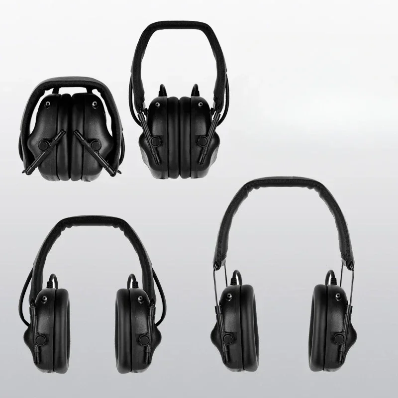 Tactical Electronic Shooting Earmuff Anti-noise Headphone Sound Amplification Hearing Protection Headset Foldable