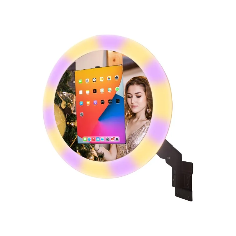 Selfie Shot Led  Wall Mounted For Pad Tablet Pc Photobooth Ring Social Media Photo Booth Kiosk Shell