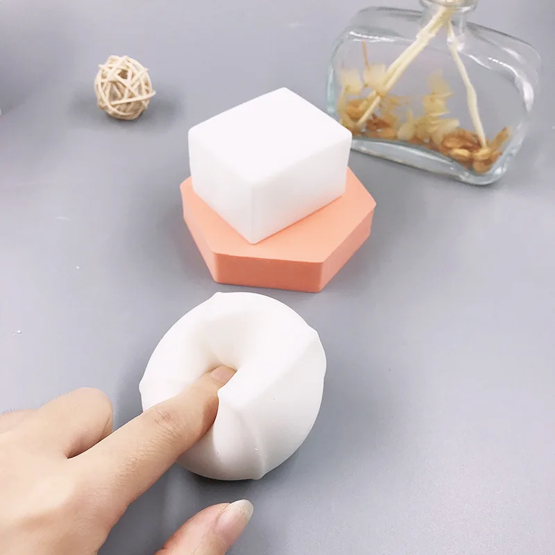 Kneadable Deformed Tofu Slow Rebound Kneadle Flour Kneadle Creative Stress Relief Squeeze Gift For Children Water Tofu J133