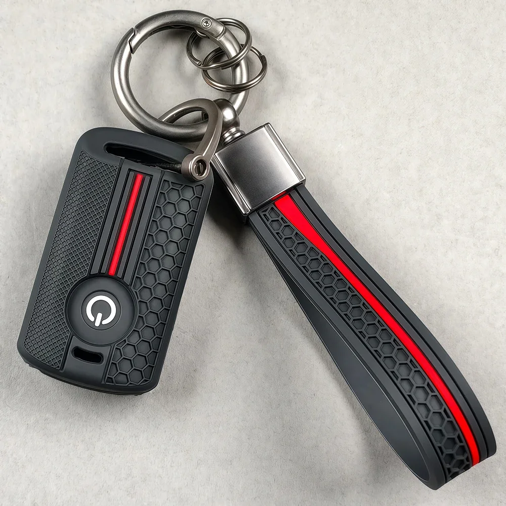 Silicone Remote Key Cover Case For YAMAHA XMax 125 250 309 300 400 Tricity 2020 2021 2022 NMAX 125 Tmax Tech Max Key Keychain