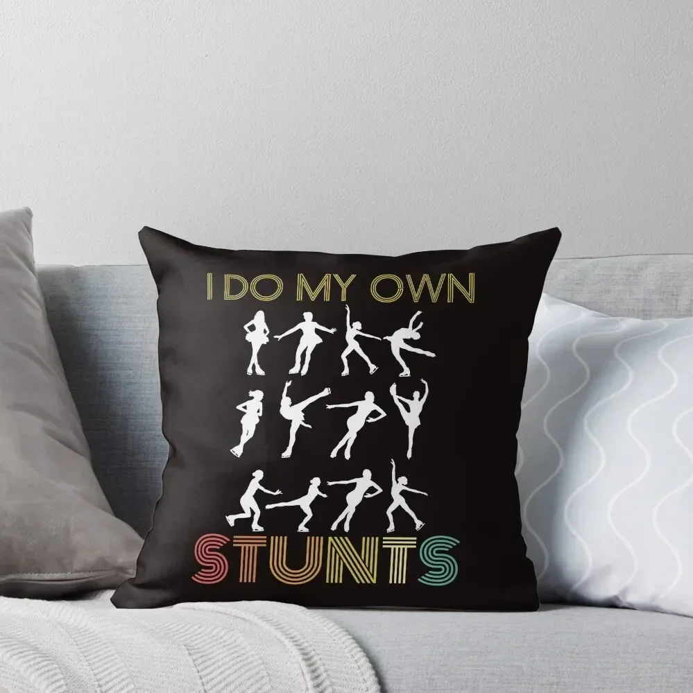 

Ice Figure Skating Stunts Ice Skater Winter Sports Throw Pillow Throw Pillow sleeping pillows pillow