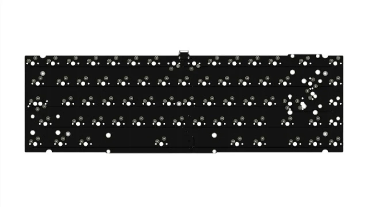 Kohaku 65PCB Wired Single-mode Hot Swap Supports VIA 1.6mm Non Slotted Customized Gaming Office Mechanical Keyboard Accessories