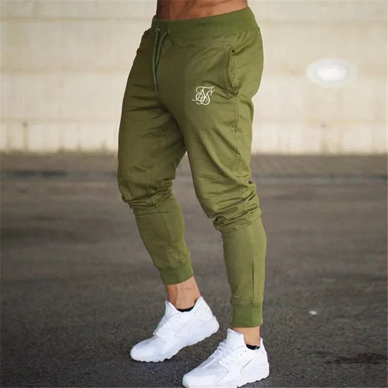 Pantalon de survêtement élastique confortable pour homme, pantalon de sport, jogging, fitness, course à pied, entraînement, printemps, été, imprimé, nouveau, 2024