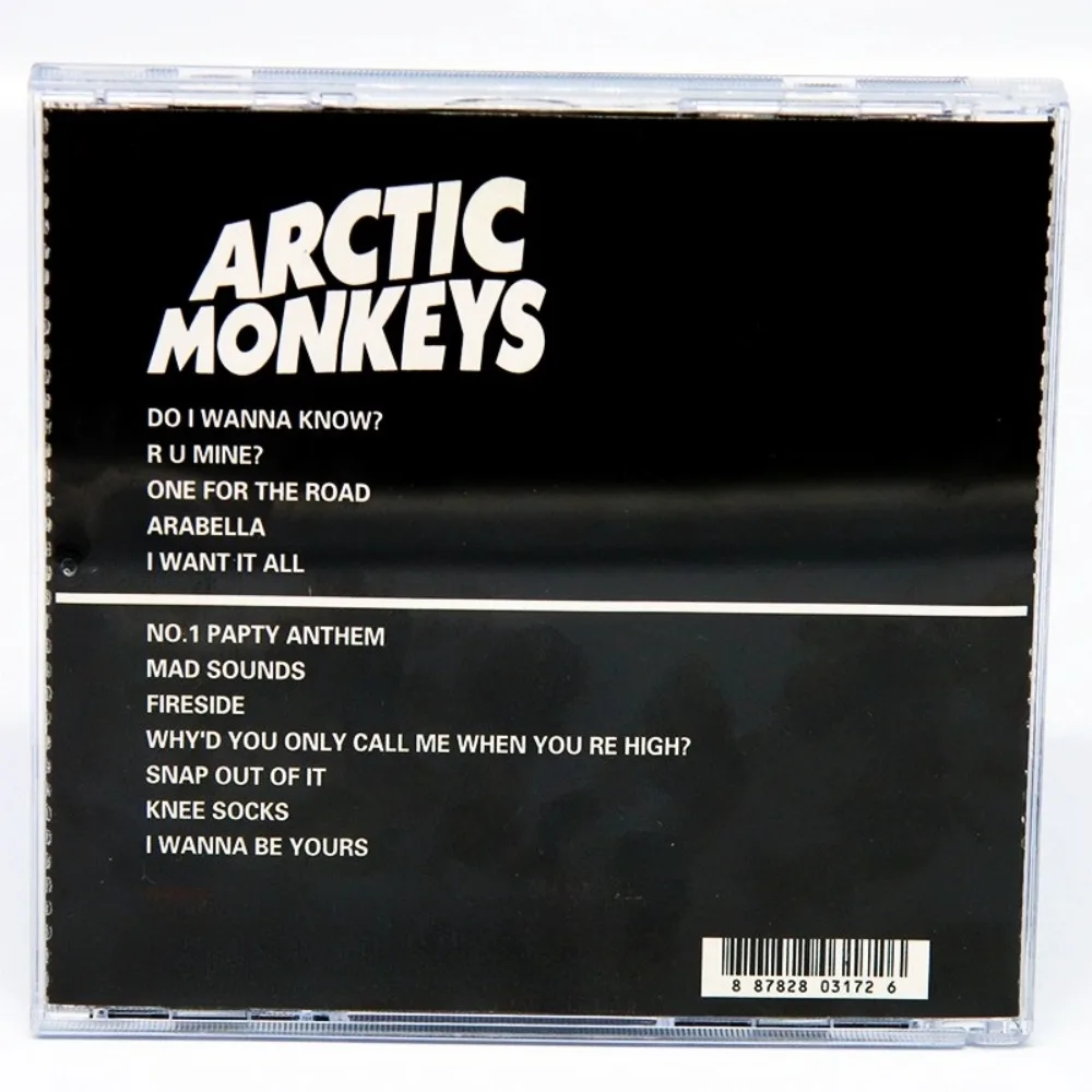 قرص مضغوط من ألبوم Arctic Monkeys AM + كتيب غنائي - مقابض إيندي روك المعتمدة بالنقش للتجميع والاستماع اليومي #3