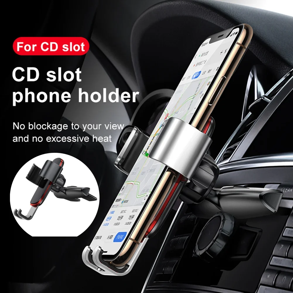 

Baseus Gravity 360 Rotation CD Slot Mount Car Phone Holder Clip Stand Bracket