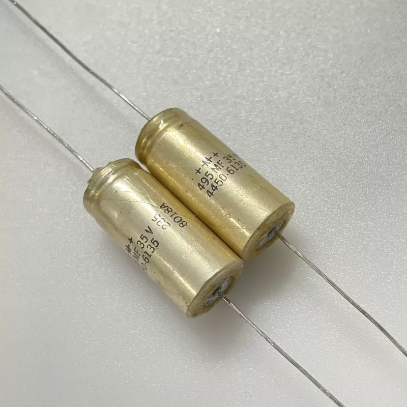 New Moroli MALLORY 235 Series 35V 495UF Generation 470UF Fever Audio Electrolytic Capacitor