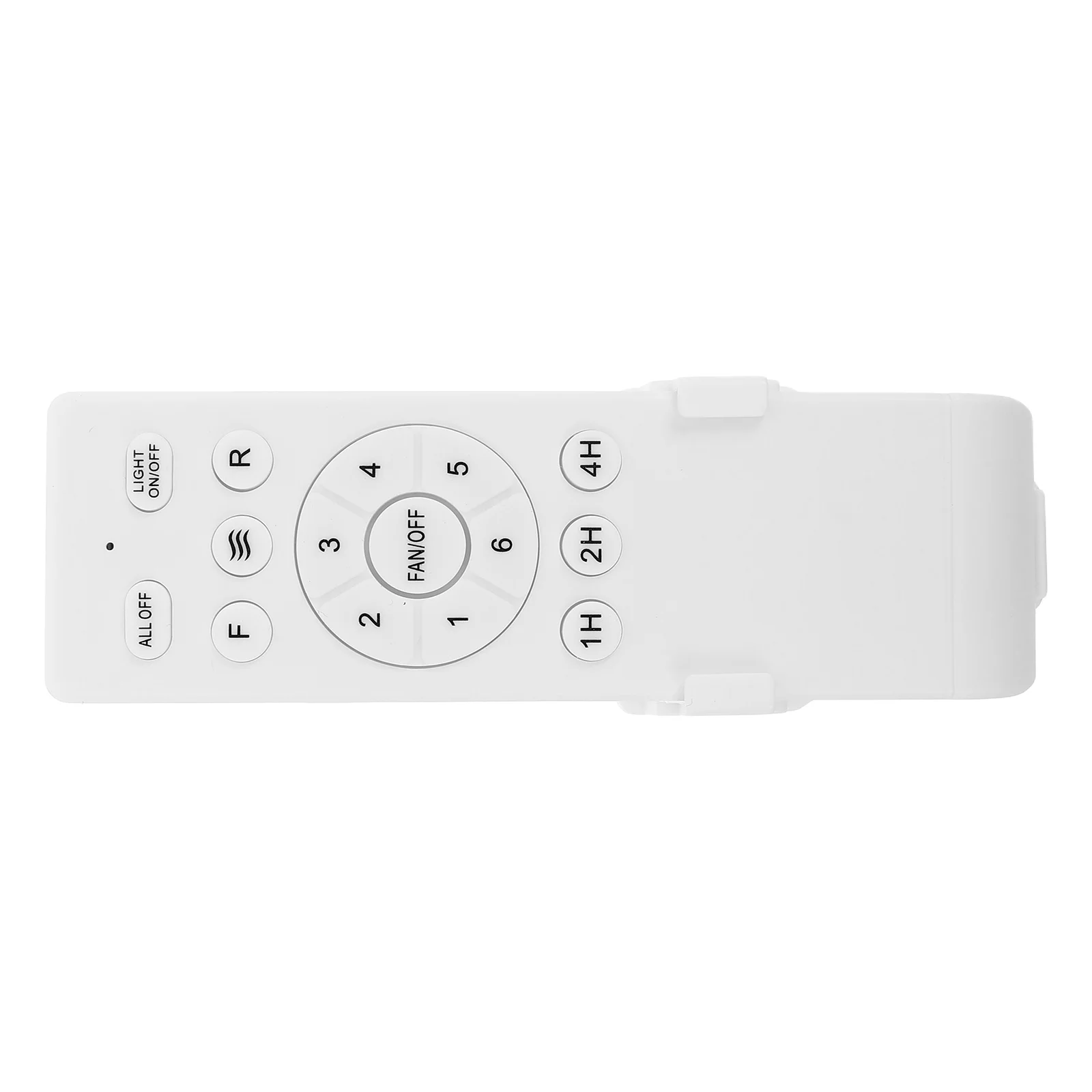 

Ceiling Fan Remote Controller Universal 6 Speed 1 2 4 Hour Timer for Flush Mount Light Fixture Replacement Accessory