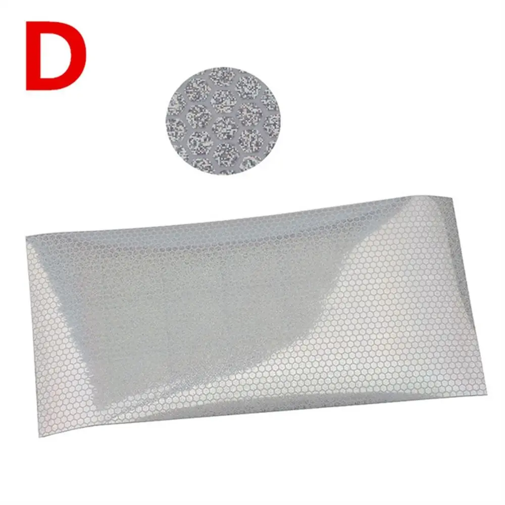 Silver Laser Fishing Lure Stickers Transparent DIY Material Fish Skin Stickers Waterproof Reflective Fishing Lure Film