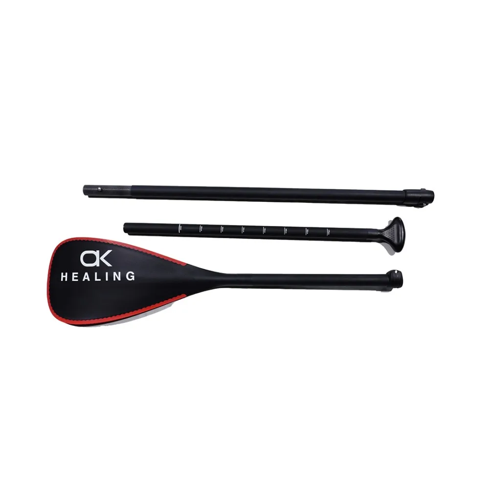 OKHEALING Großhandel 3-teiliges, längenverstellbares Fiberglas-Stand-Up-Paddle für SUP, Rudern, Wassersport und Surf-Zubehör