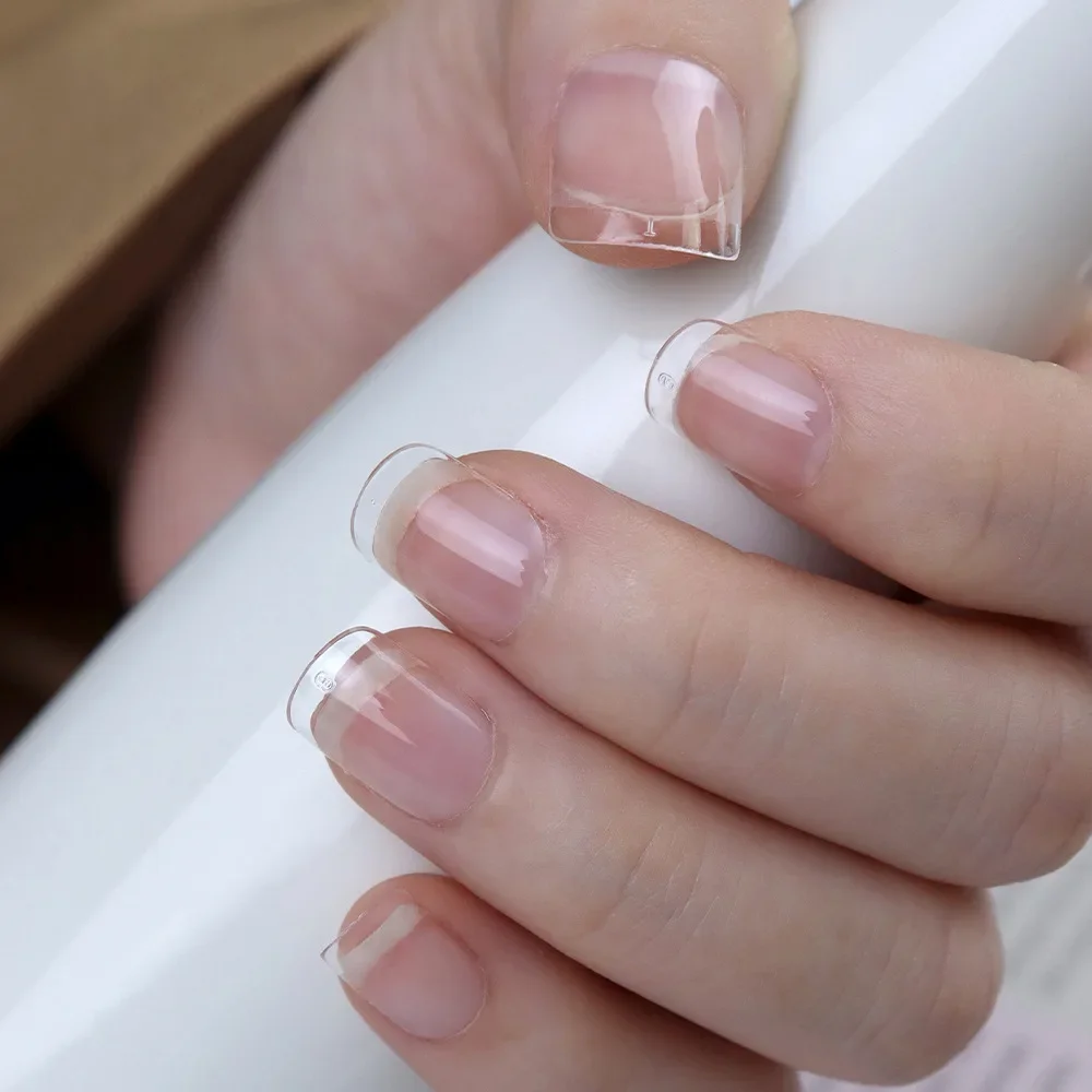 Faux ongles en gel souple sculpté super court, couverture complète, presse sur faux, sur mesure, lits courts et petits, XXS, N64.120 pièces