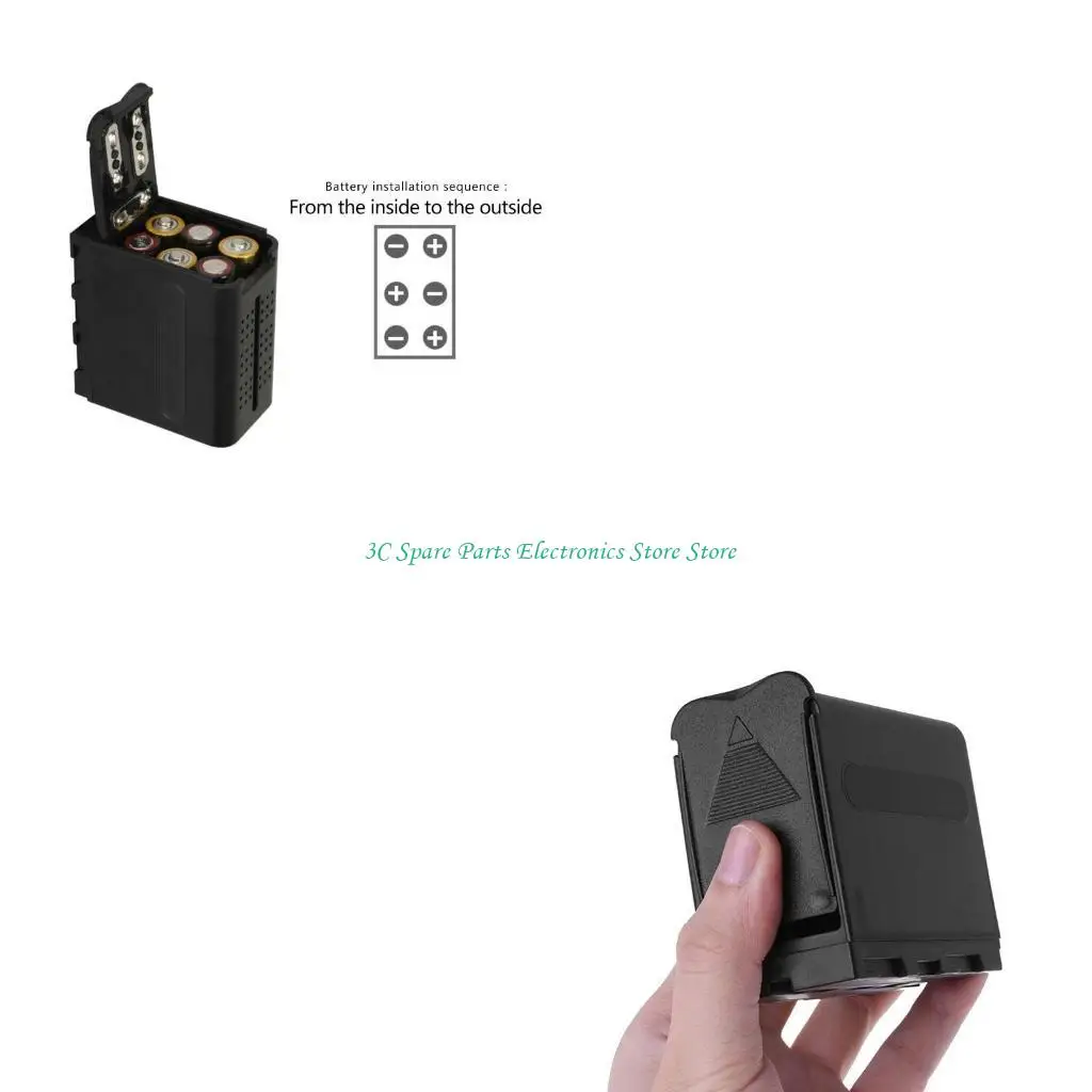 SZ Battery Holder Storage Box Case For BB-6 AA Battery Case Pack LED Strip Light