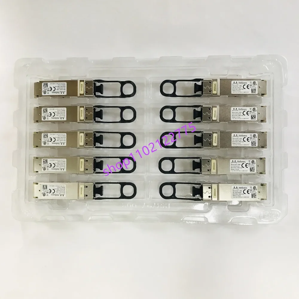 Mellanox-40gb Qsfp fibre Transcsec/MC2210411-SR4L/40GBASE/Qwrechargeable 850nm 30M/100M/DOM MTP/MPO MMF Mellanox 40g Qsfp Transcsec