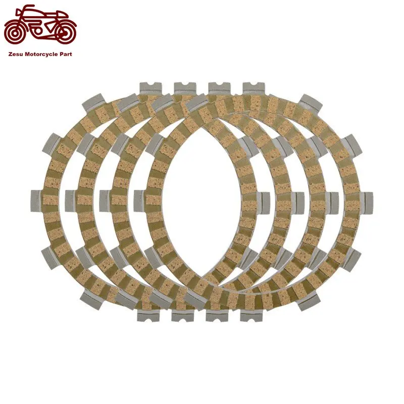 Motor Bike Engine Parts Clutch Friction Plates Kit For Suzuki TS50 GT80 E,L JR 80 RM 80 RC11B D TS 80 ER TS 80 1981 1982