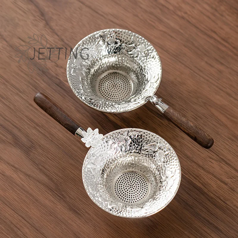 Mental Mesh Tea Strainer Stainless Steel Filter Sieve Teaware Lace Tea Drain Useful Tea Infusers Kitchen Accessories