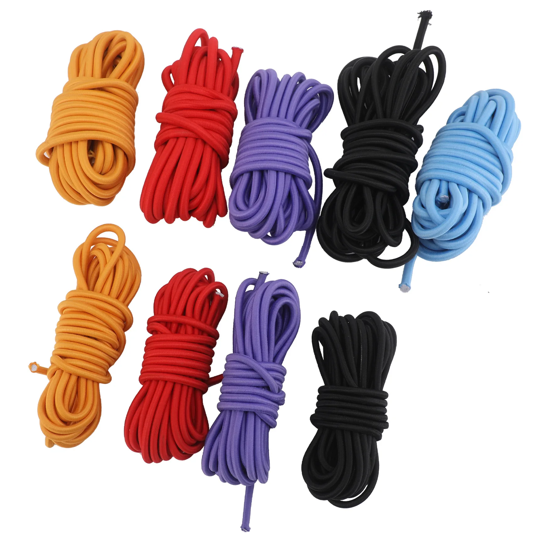 Kayak binding rope accessories elastic rope elastic band waistband rope buckle eye buckle mouth