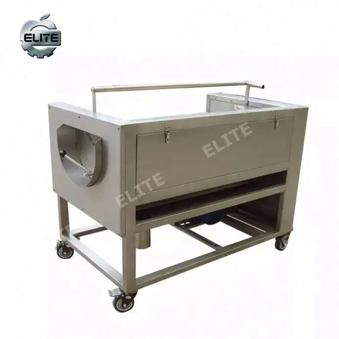 Automatic Potato Vegetable Washing Polisher Machine