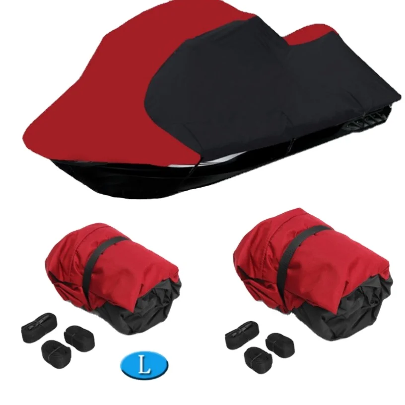 Manufacturer Direct 600D Waterproof Two-Color Splicer Motor Boat Cover for Jet Ski and PWC Outdoor Vessel Protection