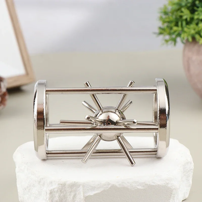 جديد كلاسيكي لغز عالية الذكاء قفص ستار الأسنان المعادن الدماغ دعابة ماجيك يثيرل الألغاز لعبة لعب للأطفال البالغين #3