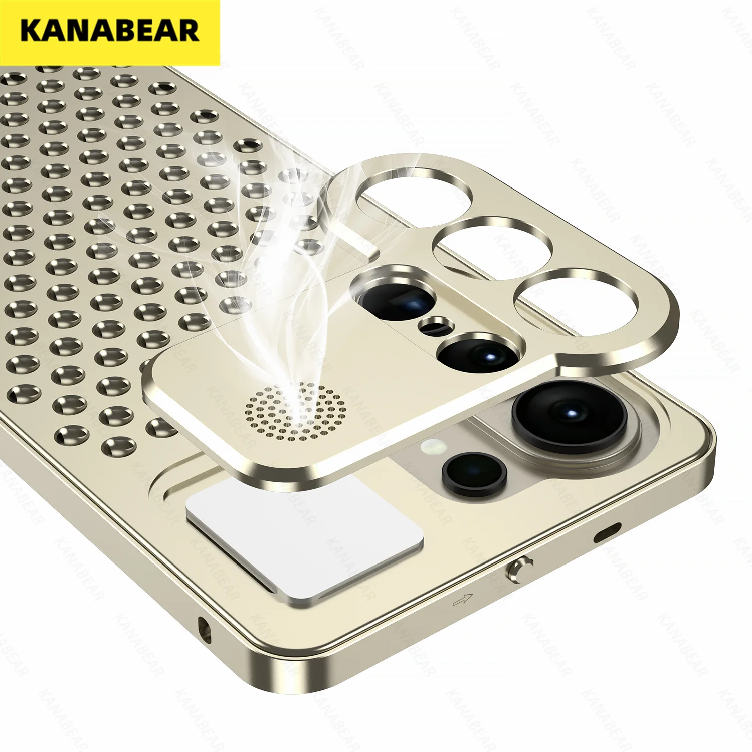 

Чехол с защелкой в виде сотового рассеивания тепла для Samsung S26 Ultra, противоударный чехол для телефона с полным покрытием и защитой от царапин