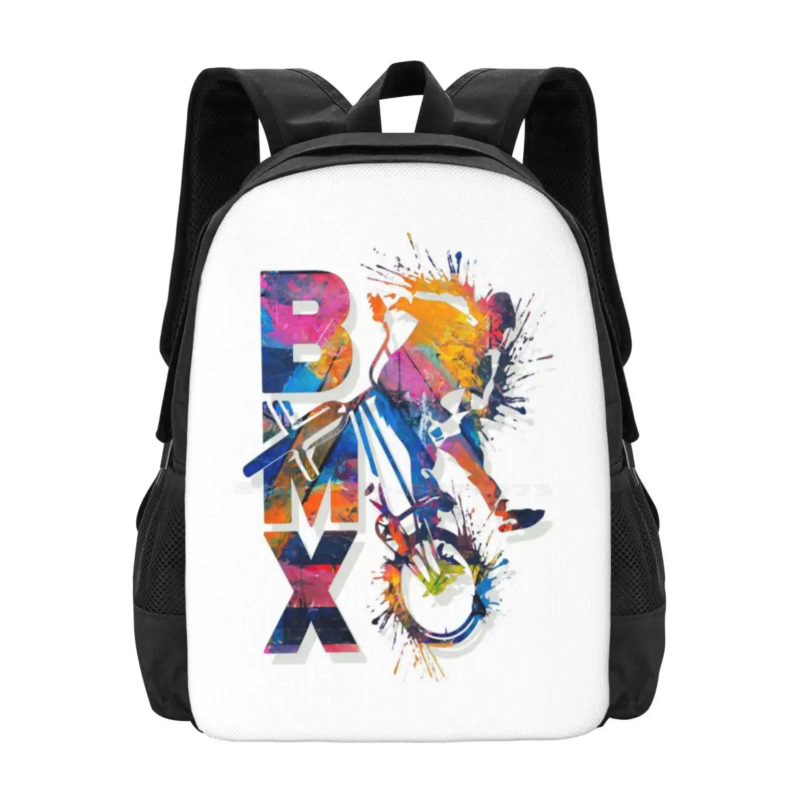 

Bmx Watercolor Hot Sale Schoolbag Backpack Fashion Bags Bmx Girl Best Friend For Life Bmx Life Ride Bmx Bmx Design Bmx Mom Life