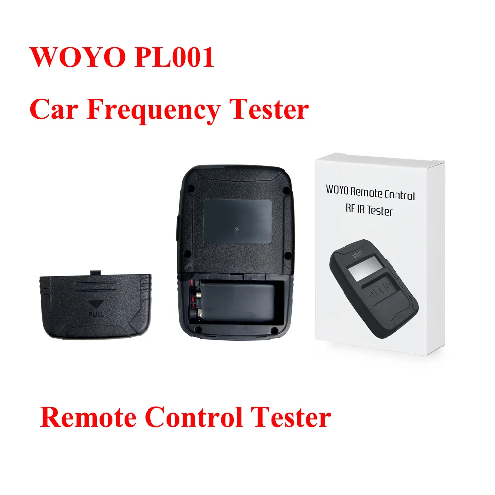 

WOYO PL001 Car Infrared Frequency Tester Scanner 315MHz 433MHz 868MHz Car Remote Control Tester Car Diagnosis Tools