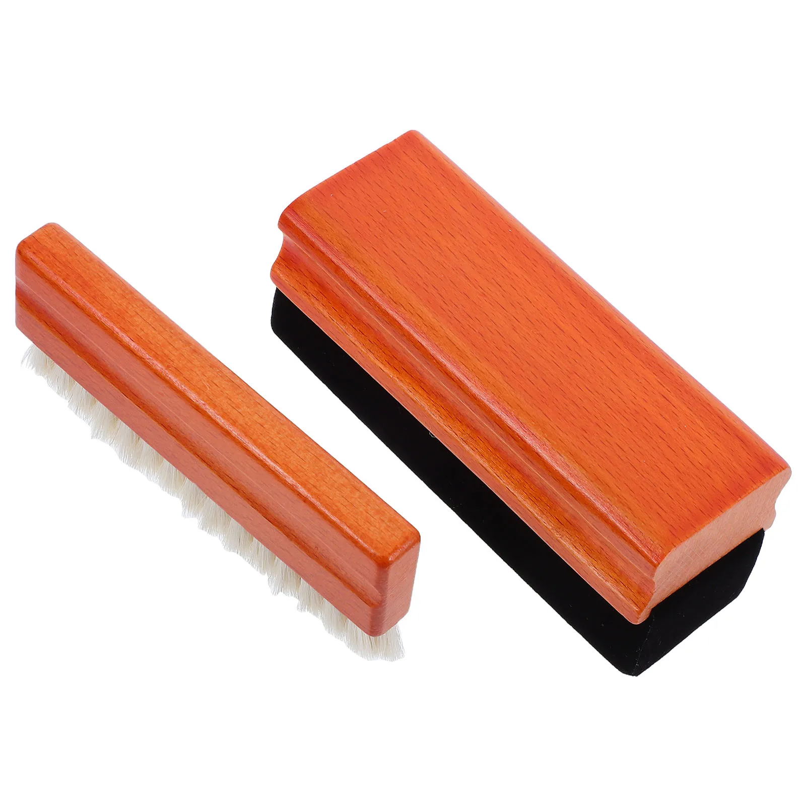 

2Pcs Vinyl Record Cleaner Brush Wood Handle Anti-Static Cleaning Kit for Turntable Vinyl Care Album Cleaner for Collectors