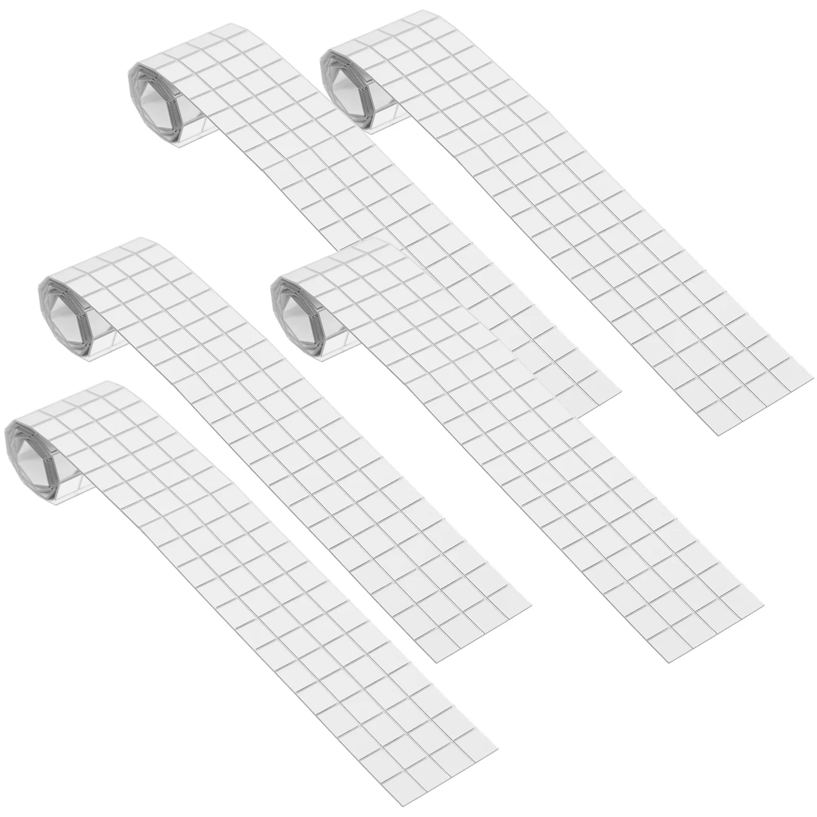 

5 Rolls Self-Adhesive Mirror Tiles Acrylic Mosaic Stickers Easy Installation Creative Home Wall Decoration 100cm Roll