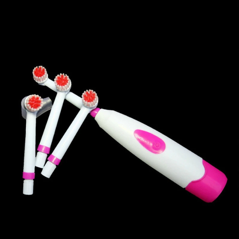 

Electric Toothbrush Waterproof Rotary Delivery ONE Soft Bristle Heads Adult