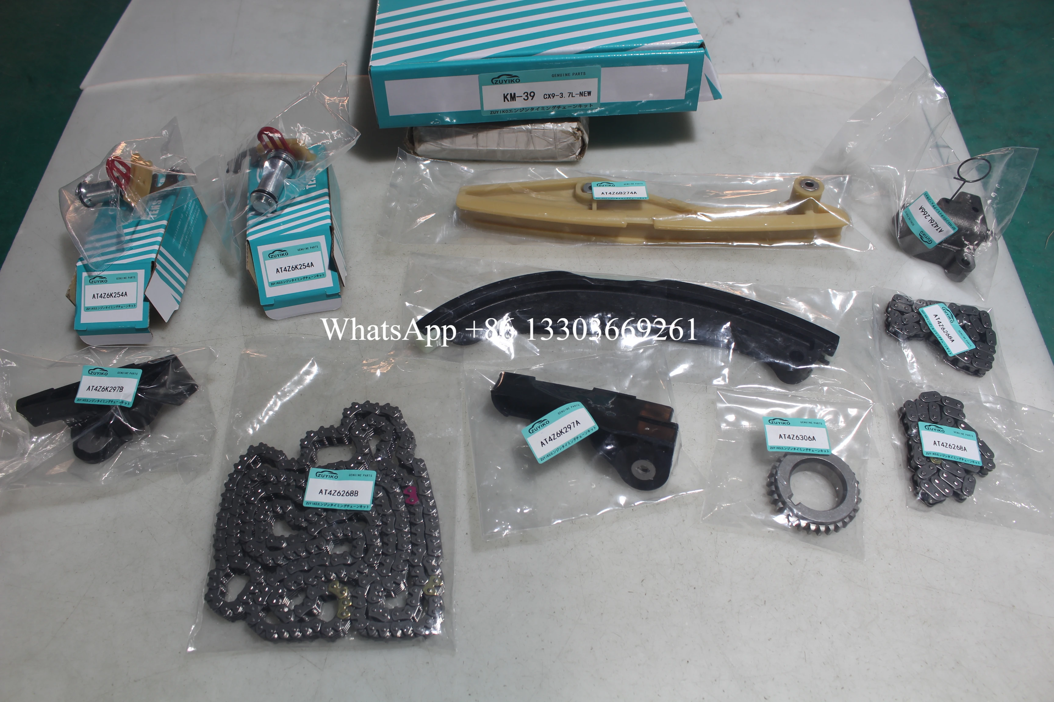 

CX9-3.7L TIMING CHAIN KIT FOR MAZDA cx9-3.7l engine timing chain set AT4-Z62-68B KM-39