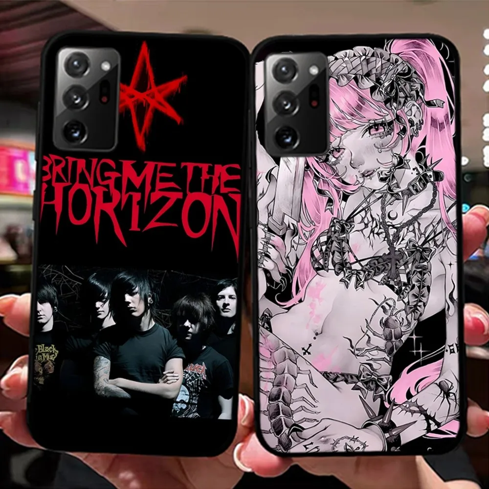 B-Bring M-Me The H-Horizon Phone Case For Samsung Note 8 9 10 20 pro plus lite M 10 11 20 30 21 31 51 A 21 22 42 02 03