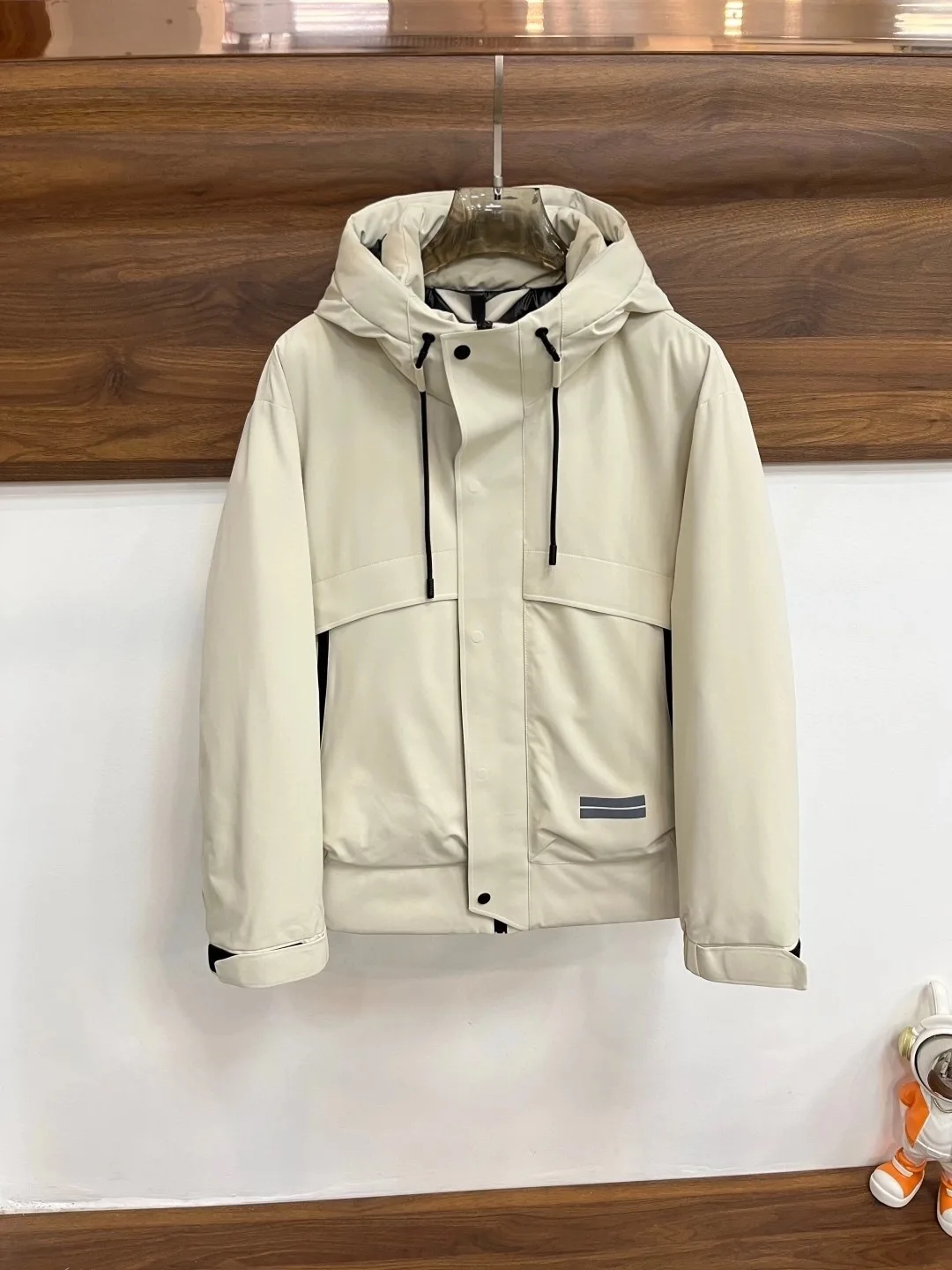 

Italian Sle ZZ Men's down Jaet Autumn Winter New Model 90 Goose down Hooded Outdoor Windproof Men's down Coat