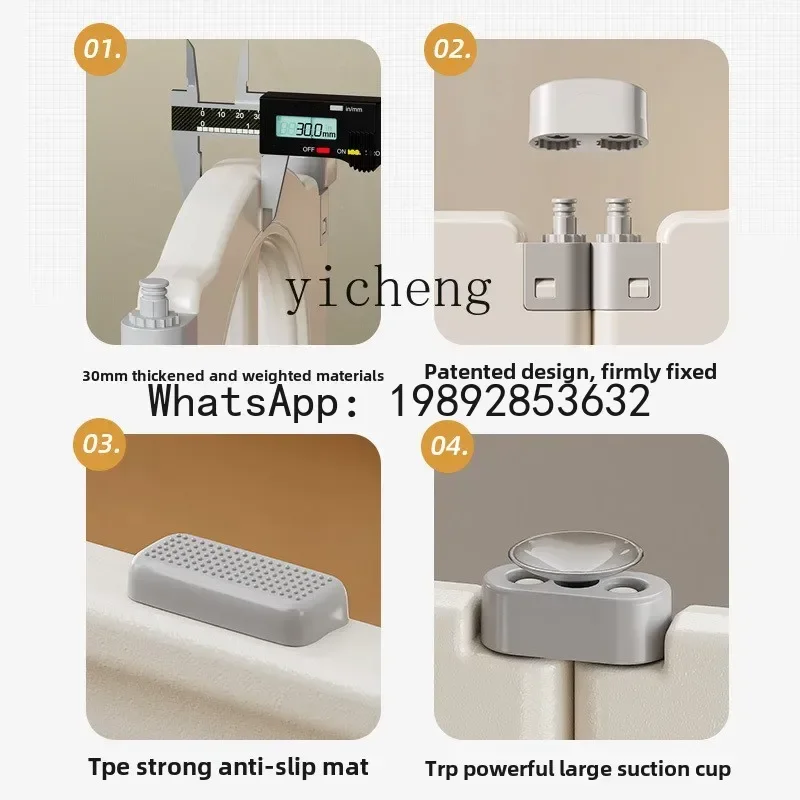 WL لعب الأطفال سياج الطفل داخلي المنزلية حصيرة للزحف سياج واقي الأرض سياج الطفل لعبة منزل الجنة #4