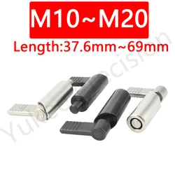 YK228 Hand-Retractable Spring Plunger Factoctry Outlet M10/M12/M16/M20 Carbon/Stainless Steel With/Without Lever Cap