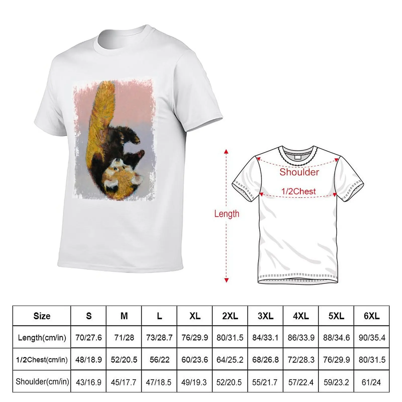 Red Panda Cub T-Shirt t shirts for man graphic tees anime t shirts for man T-Shirt