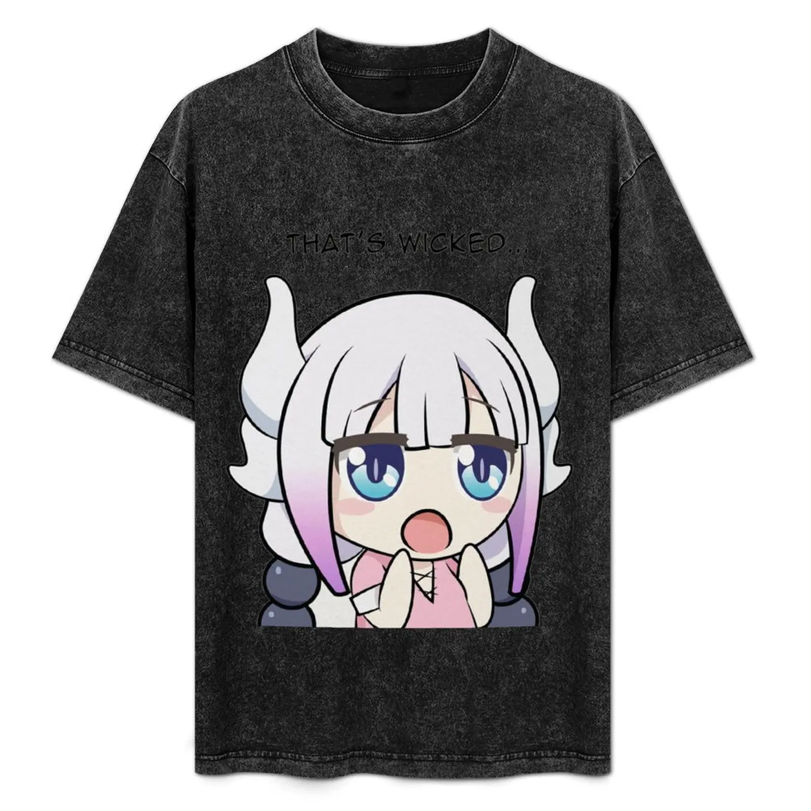 

Kanna Kamui - Miss Kobayashis Dragon Maid - That's Wicked! T-Shirt Work Utility Casual Tee Shirt