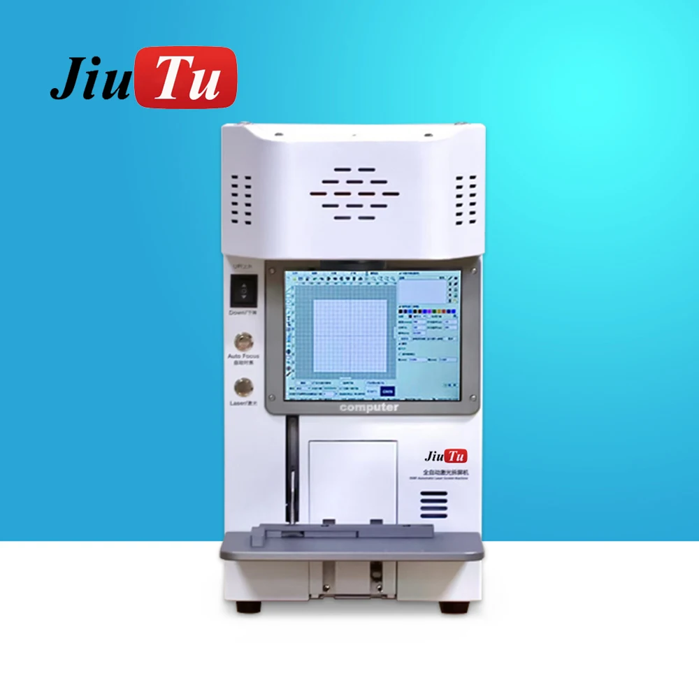 JiuTu M053F 20 واط آلة أوتوماتيكية 220 فولت آيفون 8X11 12 13 14 15 سلسلة إصلاح إزالة الزجاج الخلفي المكسور