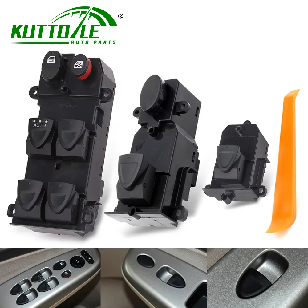 For HONDA Civic 2006-2011 35750-SNV-H51 Front Left Driver Power Master Window Lifter Control Switch 35760-SNA-J04 35760-SNA-A02